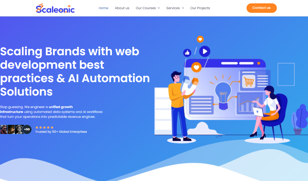 Scaleonic – AI Performance Agency screenshot